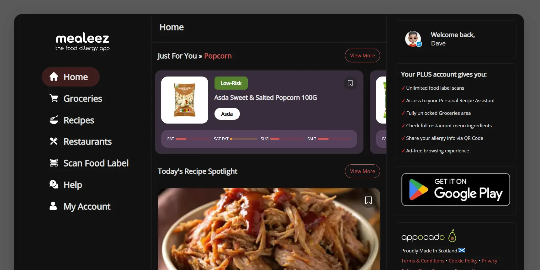 Mealeez Screenshot 2